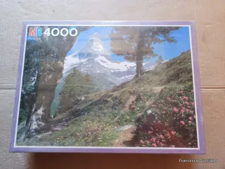 Puzzle MB 4000 pezzi Montagna