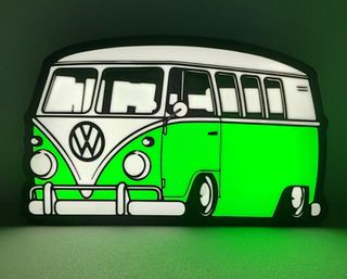 Lámpara LED VW T1 Furgoneta Verde 20% DESCUENTO