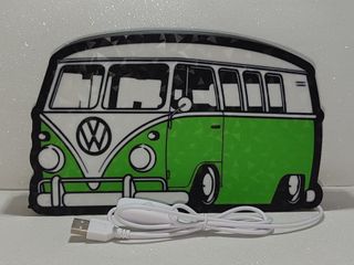 Lámpara LED VW T1 Furgoneta Verde 20% DESCUENTO