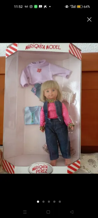 Muñeca descatalogada con ropa