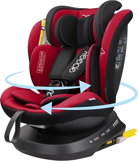 Seggiolino auto girevole con isofix