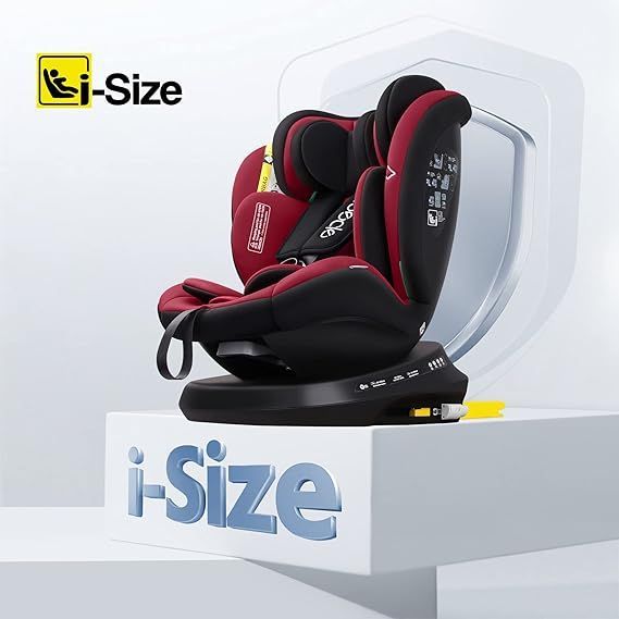 Seggiolino auto girevole con isofix
