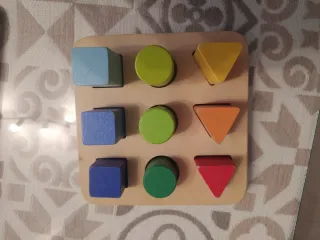 Puzzle Disney y otros animales de madera