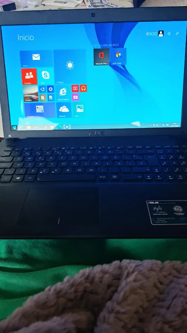 Portátil Asus X552L Negro