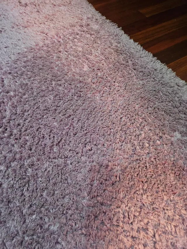 Alfombra pelo suave Lila
