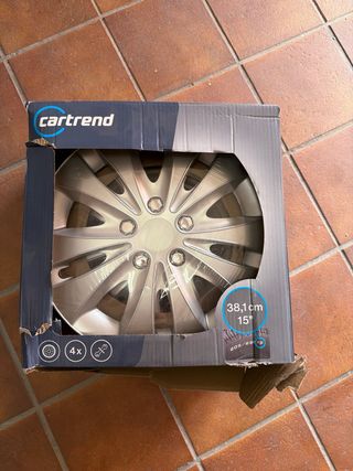 Tapacubos Cartrend 15 (38,1cm) - Set 4 uds