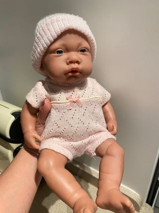 Muñeco Bebé Reborn Rosa