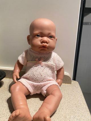 Muñeco Bebé Reborn Rosa