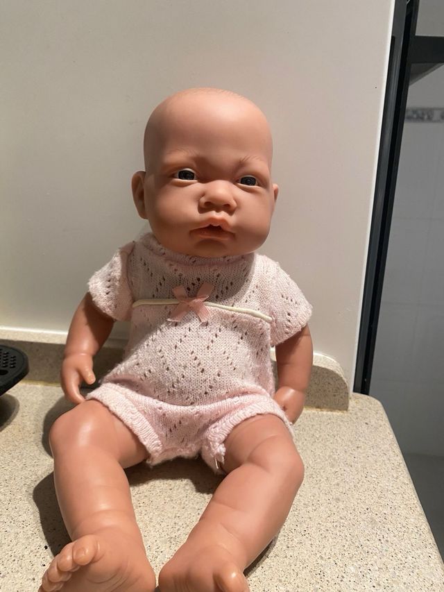Muñeco Bebé Reborn Rosa