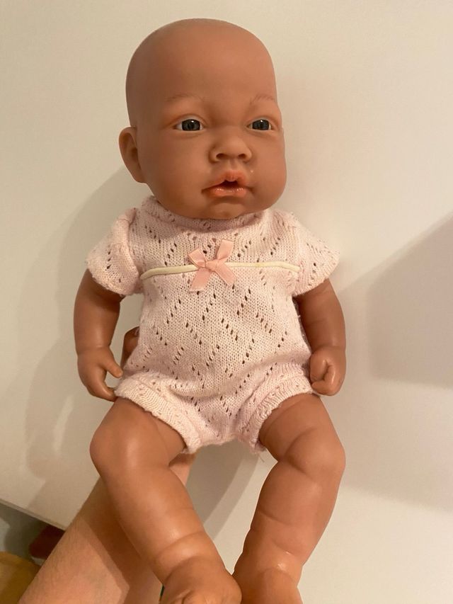 Muñeco Bebé Reborn Rosa