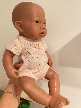 Muñeco Bebé Reborn Rosa