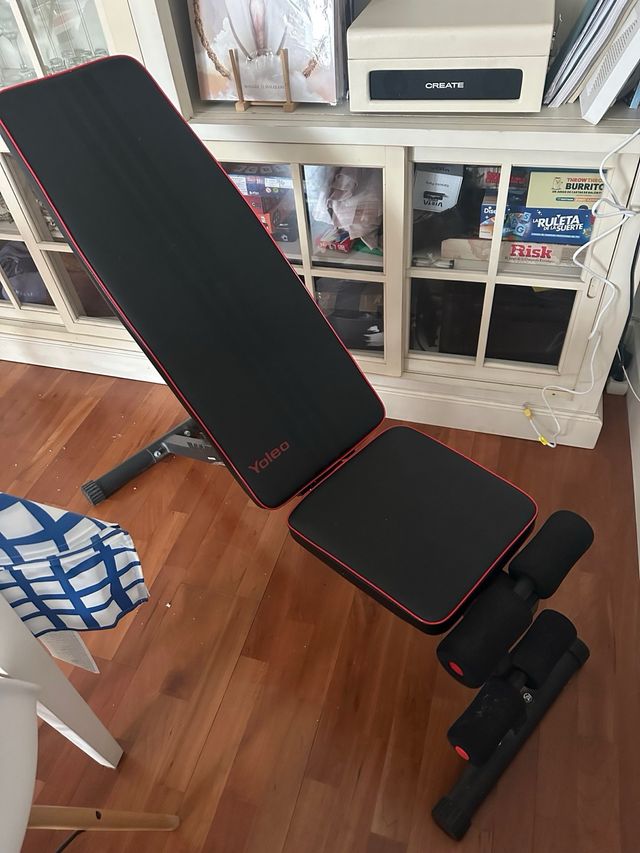 Banco musculación YOLEO plegable