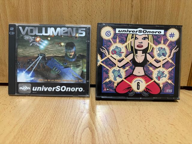 Lote 2 CDs Universo Sonoro Vol. 5 y 6