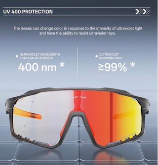 Óculos Ciclismo Fotográficos UV400