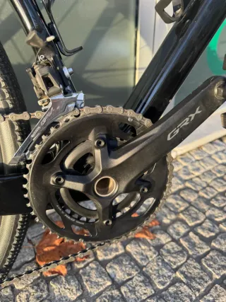 Bicicleta Gravel Carbono, Tamanho M, Shimano GRX
