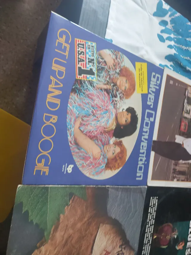 Lote 4 Vinilos: Blues, Dance, Latino, Soul