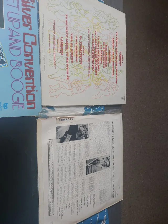 Lote 4 Vinilos: Blues, Dance, Latino, Soul