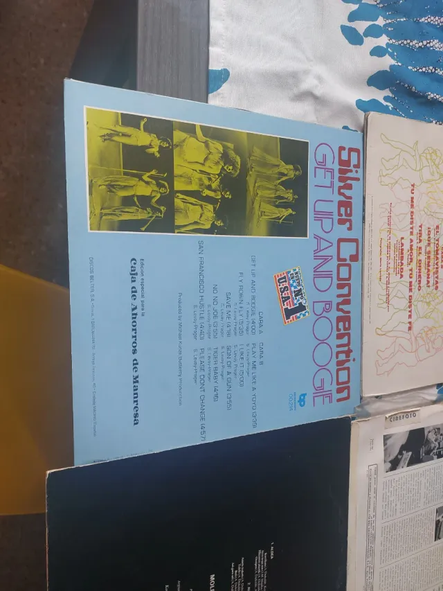 Lote 4 Vinilos: Blues, Dance, Latino, Soul