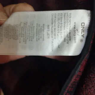 Chaqueta sin botones con estampado étnico