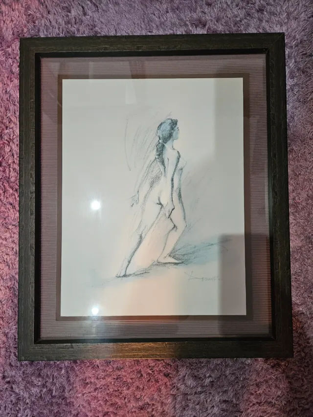 Cuadro Dibujo Artístico Figura Humana