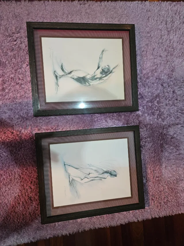 Cuadro Dibujo Artístico Figura Humana