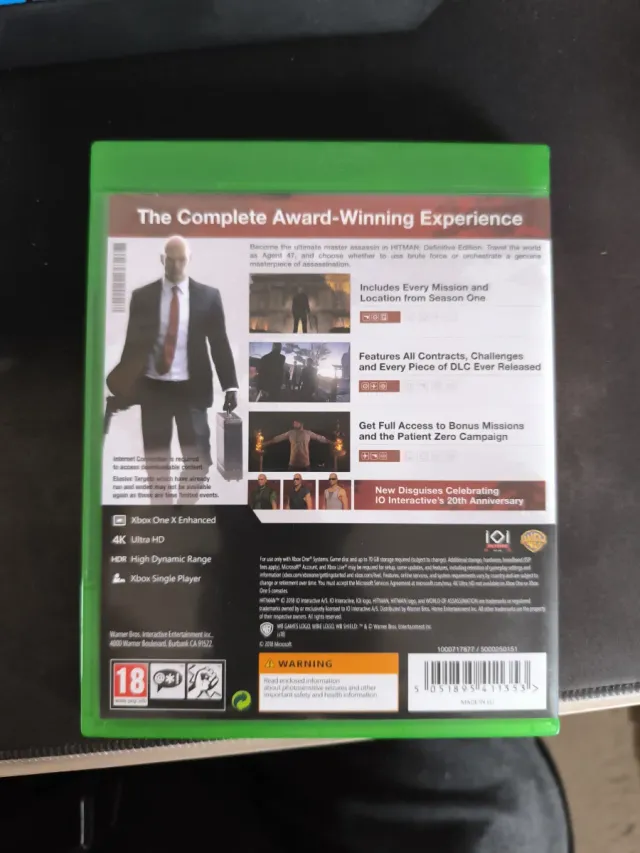 Hitman Definitive Edition Xbox One
