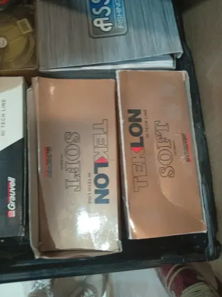 Lote pesca: 2 carretes Grauvell Teknos