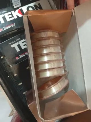 Lote pesca: 2 carretes Grauvell Teknos