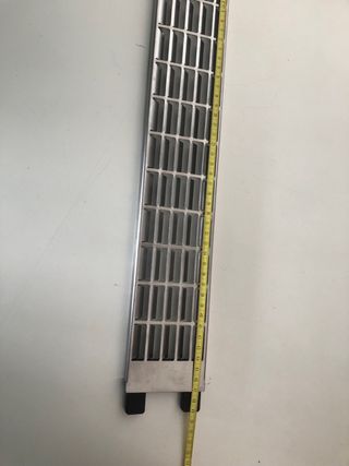 Zócalo ventilación acero inoxidable/ IKEA