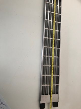 Zócalo ventilación acero inoxidable/ IKEA