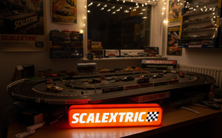 Lámpara led Logo Scalextric Slot Car 20% DESCUENTO