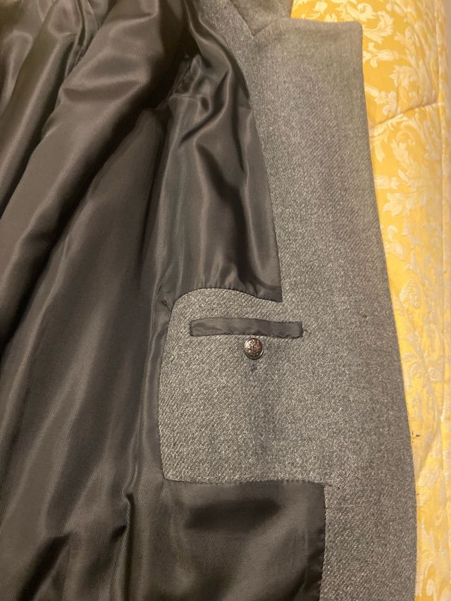 Cappotto Zara Grigio Donna