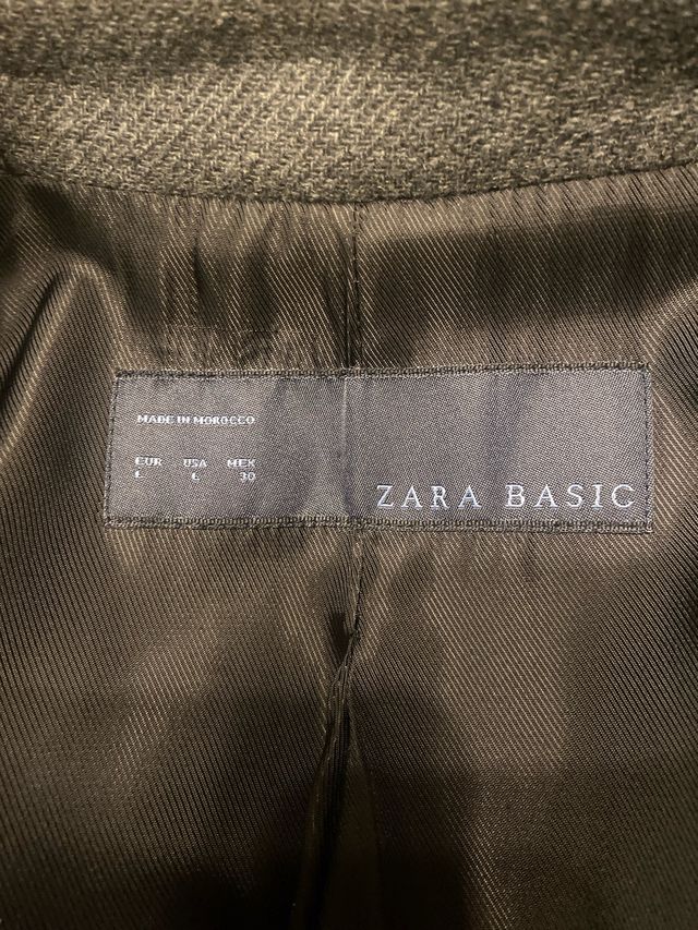 Cappotto Zara Grigio Donna