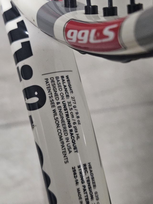 Raqueta Wilson 277Gr