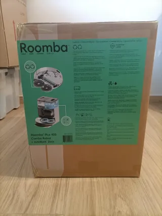 Roomba Plus 405 Combo Robot + AutoWash Dock