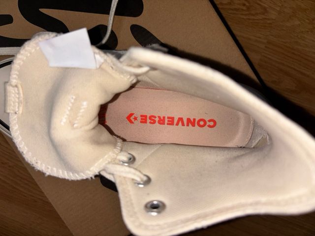 Converse Botas Beige/Blanco Talla [Talla]