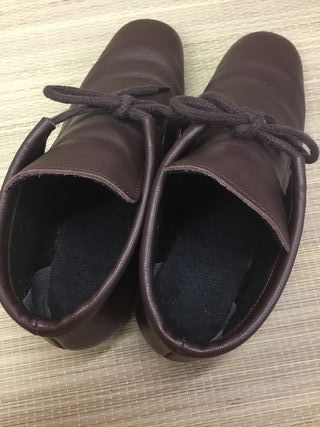 Botines de piel marrón Hirica