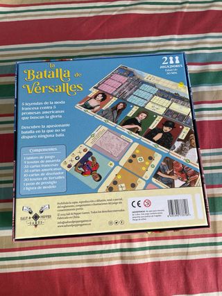 La Batalla de Versalles Juego de Mesa