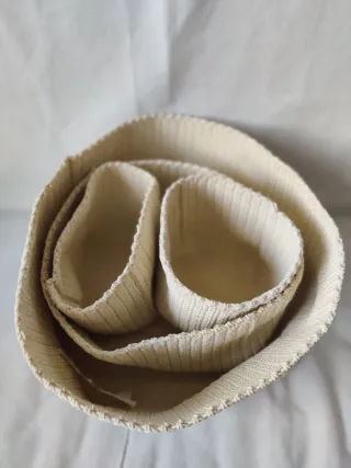 Set 3 cestas IKEA tejidas beige