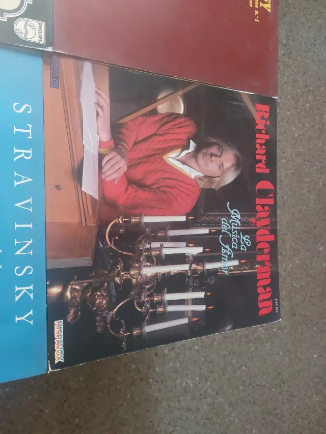 Lote 7 vinilos música clásica Dvorak, Mozart, Debu