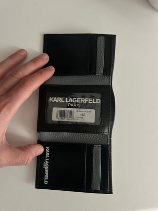 Portafogli Karl Lagerfeld Paris Nero