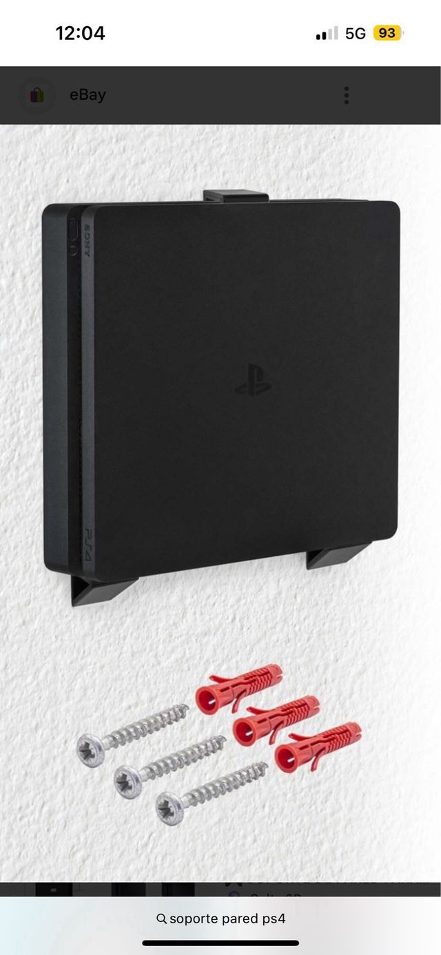 Supporto da parete per PS4 Slim