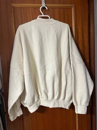 Chándal Zara Beige/Blanco