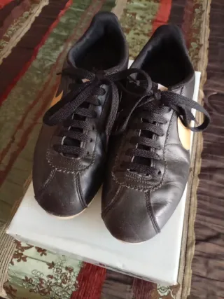 Nike Cortez Vintage Nero Oro