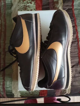 Nike Cortez Vintage Nero Oro