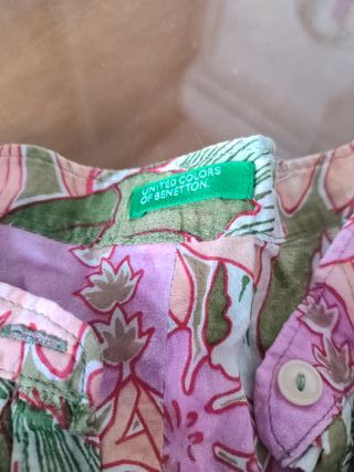 Camisa floral Benetton