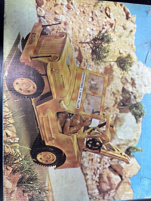 Jeep Antiguo Juguete ET-109
