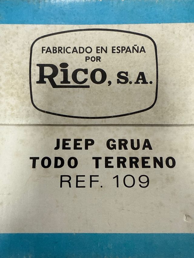 Jeep Antiguo Juguete ET-109