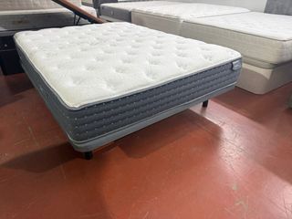BASE Y COLCHON FLEX HYBRID VISCO 150x200