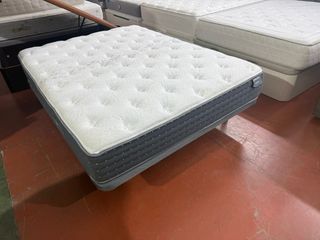 BASE Y COLCHON FLEX HYBRID VISCO 150x200